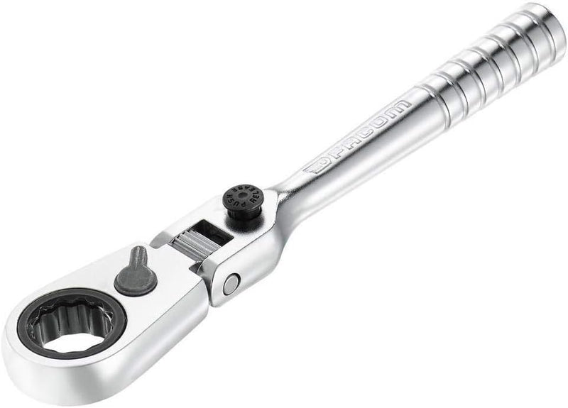 Umschaltknarre 1/4" Schwenkkopf R.180HX