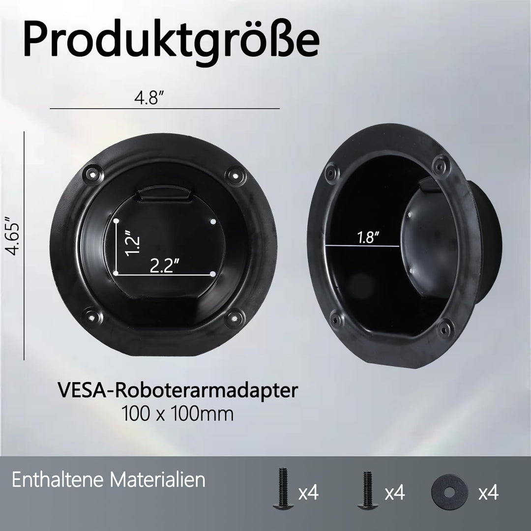 Odyssey G9 VESA-Halterungsadapter kompatibel mit Samsung Odyssey Neo G9 49" Monitoren(Passend für G9