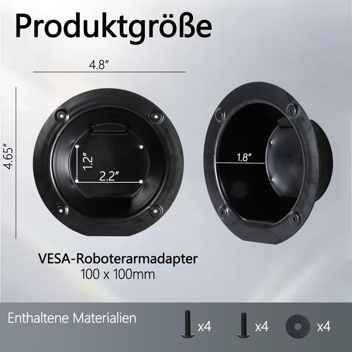 Odyssey G9 VESA-Halterungsadapter kompatibel mit Samsung Odyssey Neo G9 49" Monitoren(Passend für G9