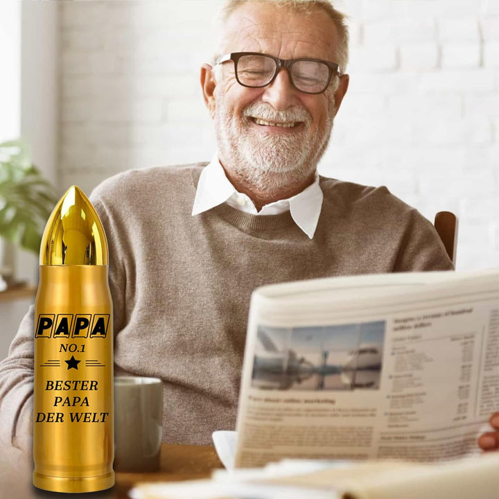Vatertagsgeschenk für Papa, Coole Thermobecher, Bester Papa Der Welt, Geschenke für Geburtstagsgesch