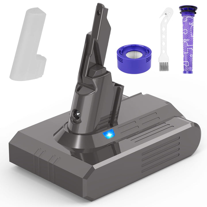 ARyee V7 Akku kompatibel mit Dyson V7 Trigger, V7 Animal, V7 Fluffy, V7 Motorhead Staubsauger (inklu