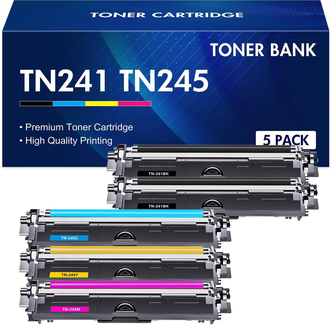 Toner Bank TN241 TN245 Kompatibel für Brother MFC 9332CDW DCP 9022CDW MFC 9142 CDN MFC-9332CDW DCP-9