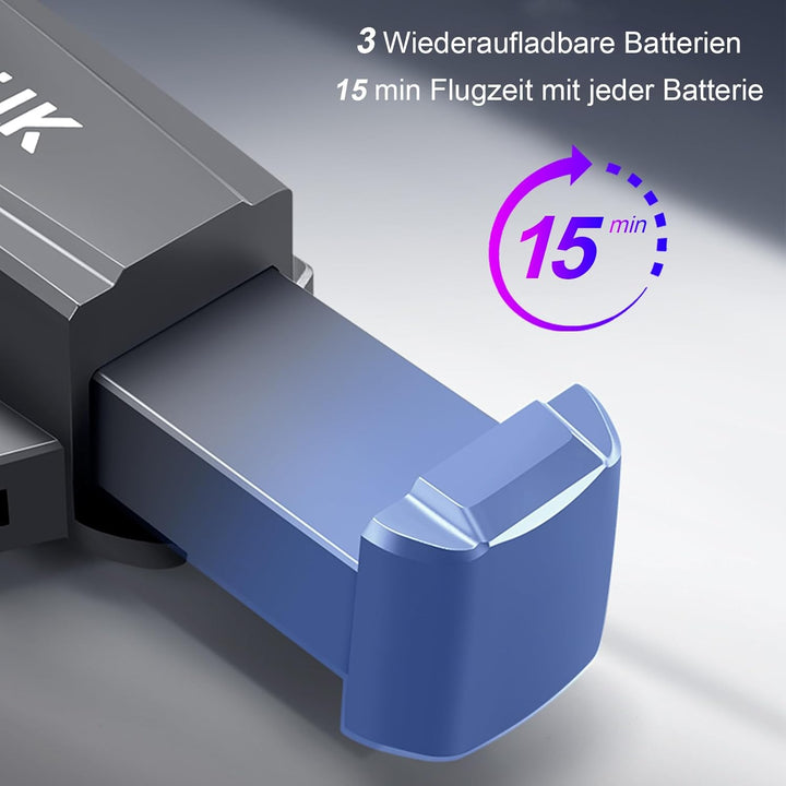 OKYUK K618 MAX Drohne mit Kamera 4K,270°Hindernisvermeidungs Drone Quadcopter mit FPV WiFi Übertragu