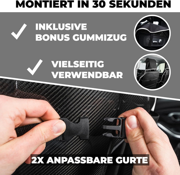 Pro2Protect [ Test SEHR GUT Auto Sitzbezüge, Autositzschoner, Sitzauflage, Sitzbezug für Vordersitze