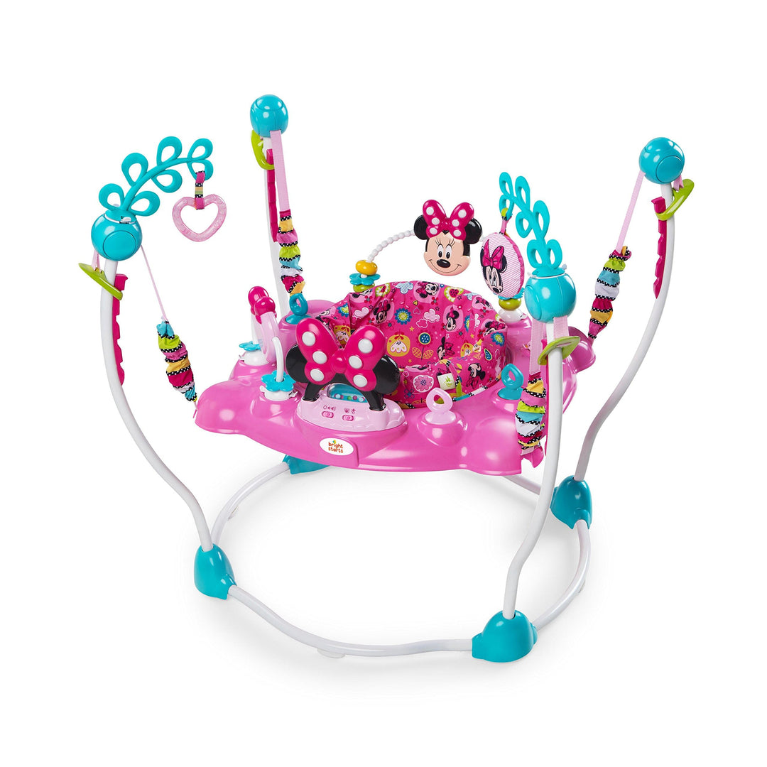 Bright Starts, Disney Baby, Minnie Maus Peekaboo, Spring- und Spielcenter mit Spielstation mit Licht