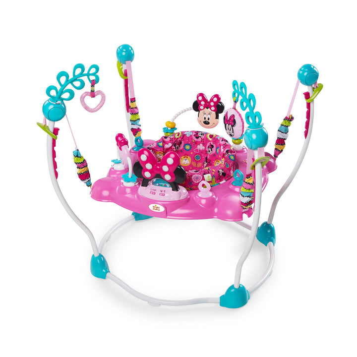 Bright Starts, Disney Baby, Minnie Maus Peekaboo, Spring- und Spielcenter mit Spielstation mit Licht