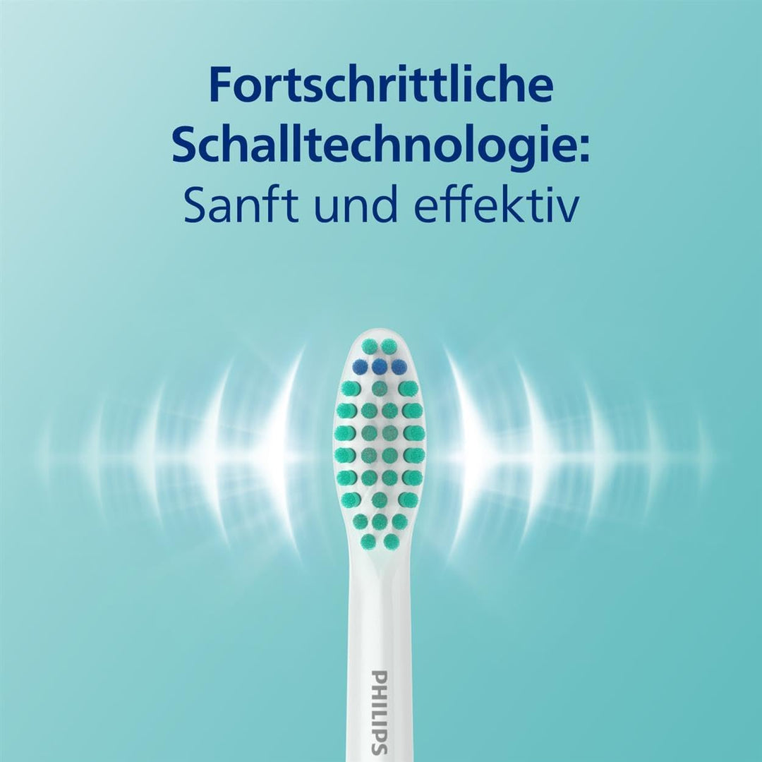 Philips Sonicare 3100 elektrische Zahnbürste, Schallzahnbürste, Andruckkontrolle und Timer, Sugar Ro