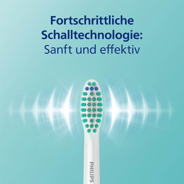 Philips Sonicare 3100 elektrische Zahnbürste, Schallzahnbürste, Andruckkontrolle und Timer, Sugar Ro