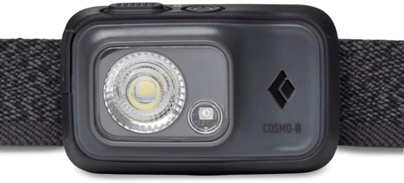 Black Diamond Cosmo 350-R Stirnlampe Kopflampe Graphite, Graphite