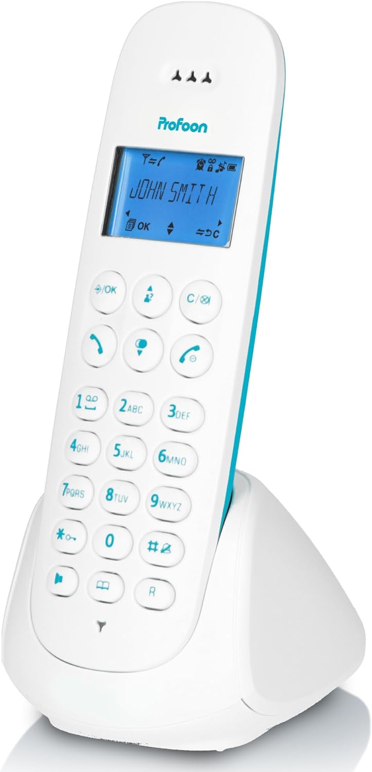 Profoon PDX - 300BW DECT Telefon - Schnurloses Telefon - Gap-kompatibel: erweiterbar - Hörgerätekomp