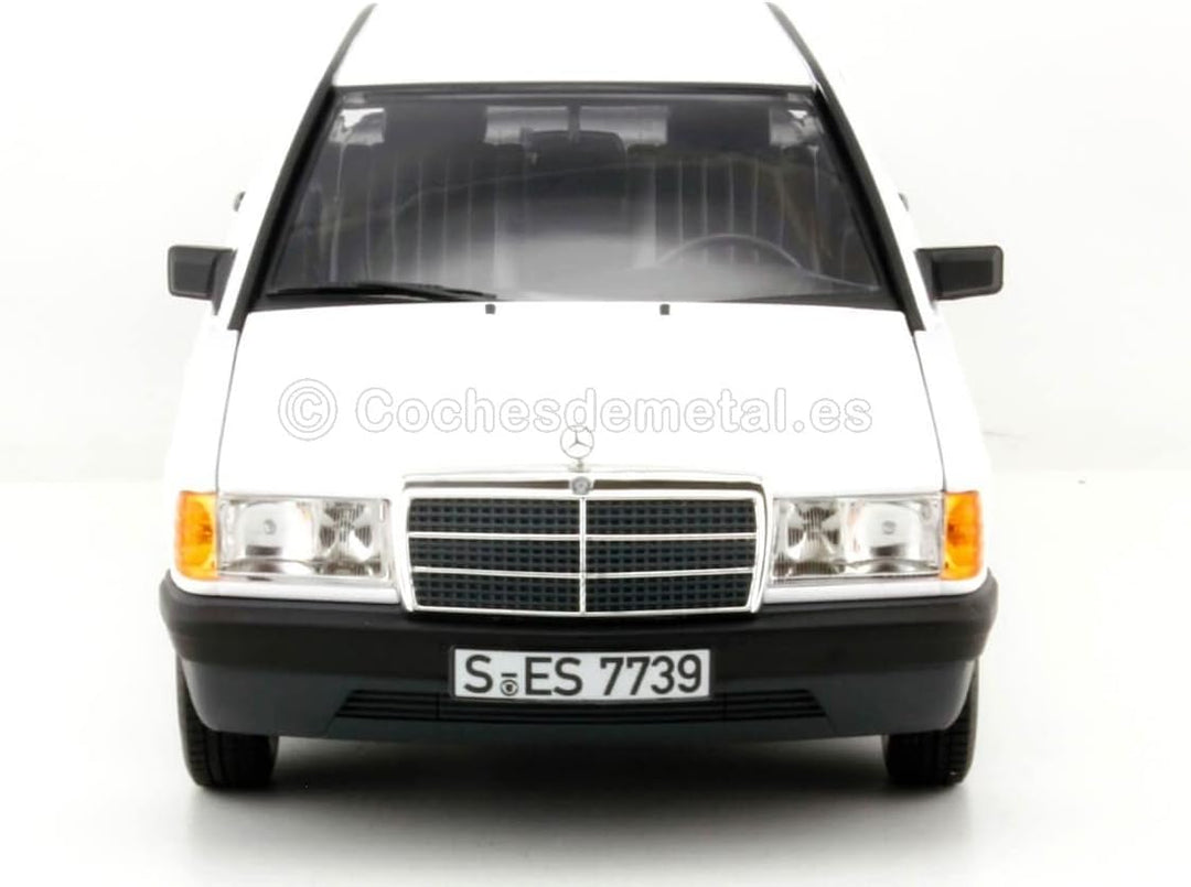 Norev Mercedes 190 E W201 1984 weiss Modellauto 1:18