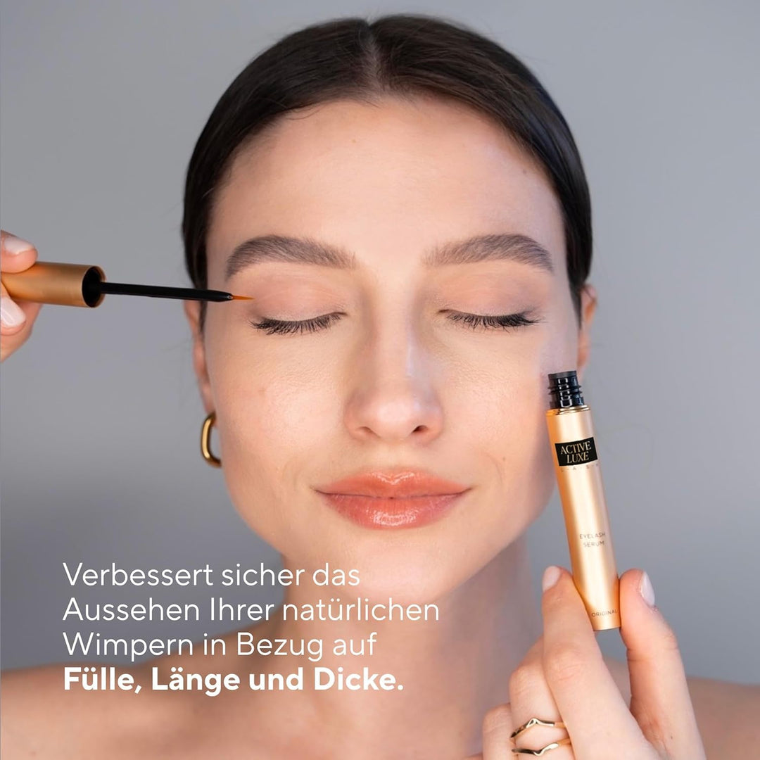 Active Luxe Wimpernserum – Lash Serum für längere, dichtere & dunklere Wimpern – Eyelash Serum ohne