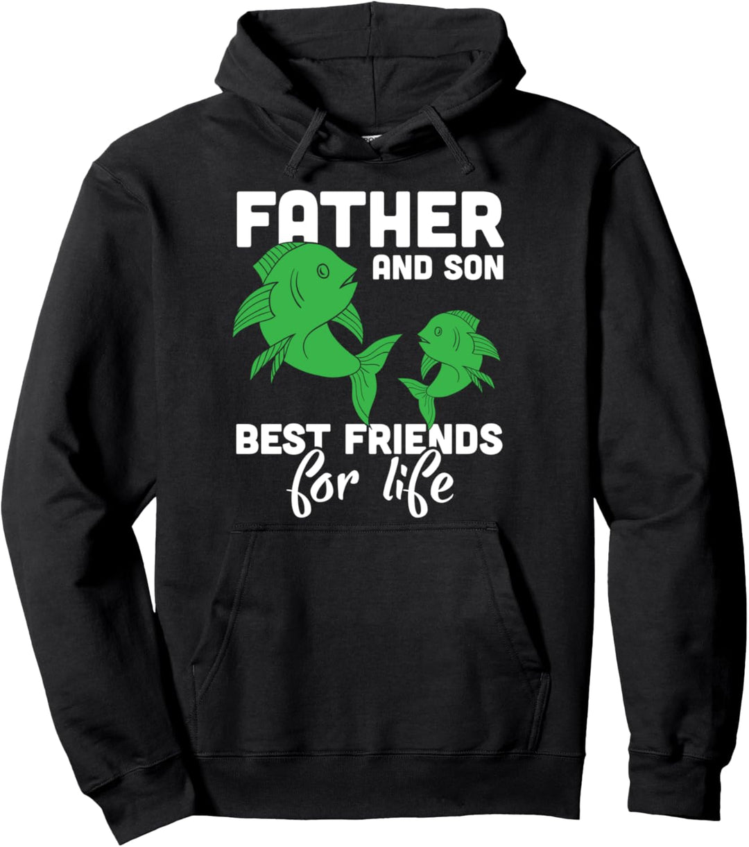 Vater und Sohn BFF Liebe Familie Design Pullover Hoodie