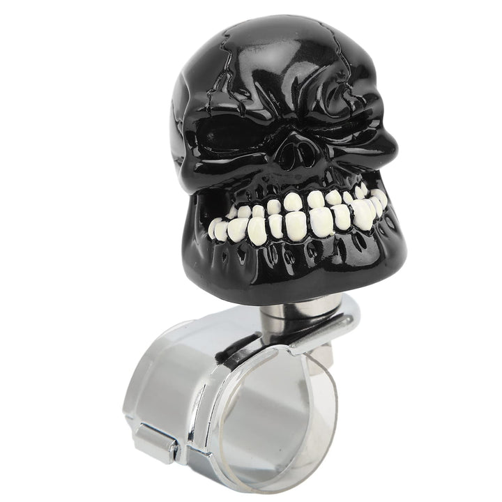 Lenkradknauf, Totenkopf-Lenkradknauf Spinner Suicide Power Handle für Autos, LKW, Traktoren, Boote(S