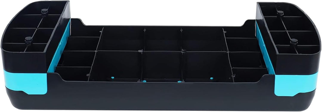 BalanceFrom Verstellbarer Workout-Aerobic-Stepper, Plattform-Trainer Schwarz/Blau