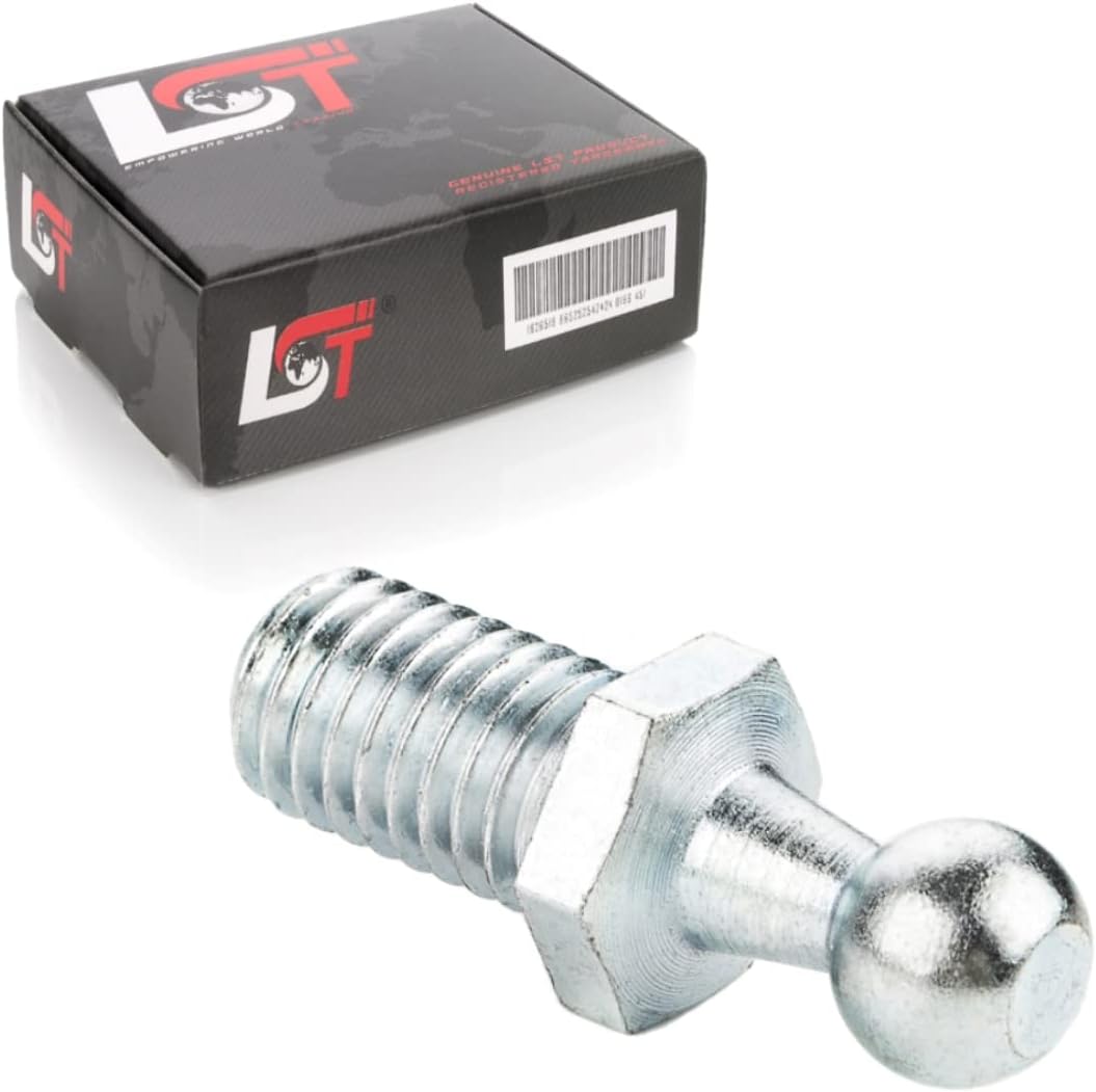 LST Kugelgelenk Zapfen Gasdruckfeder M10 Gewinde 10mm Kugelkopf DIN71803