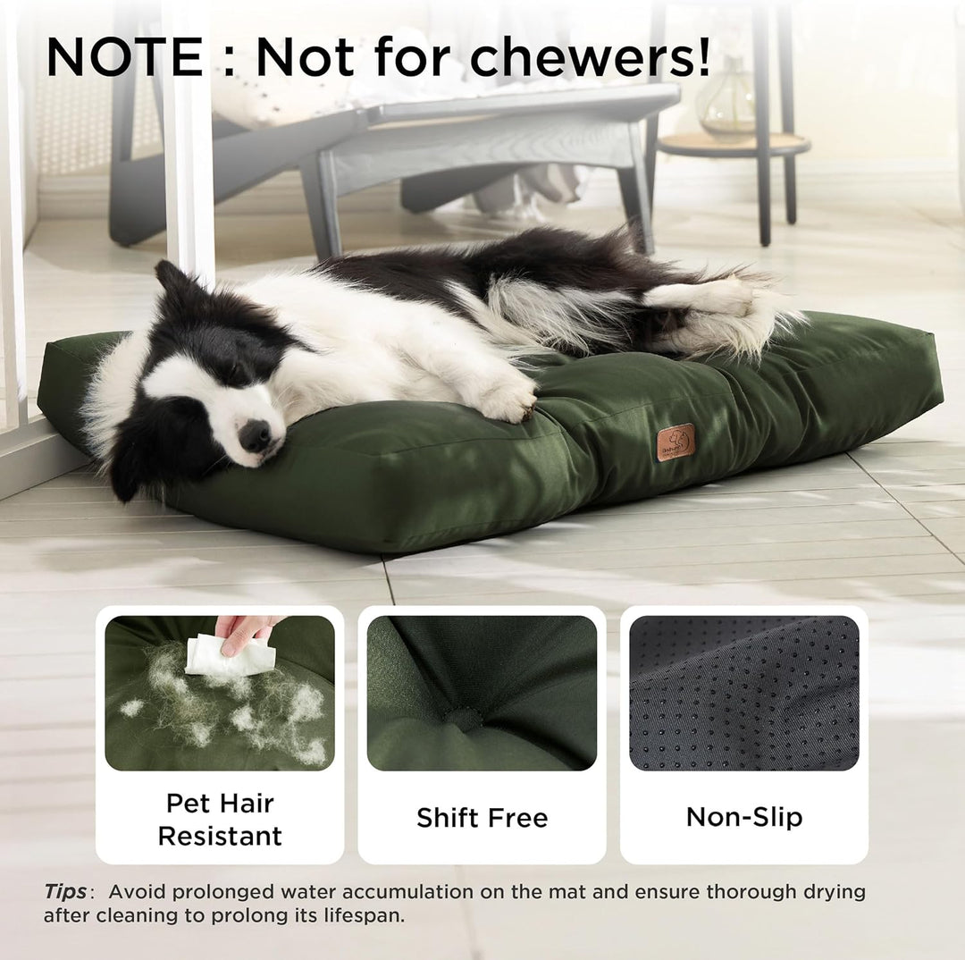 BEDSURE Hundekissen Grosse Hunde waschbar - 91x68cm hundematratze wasserdicht L für grosse, mittelgr