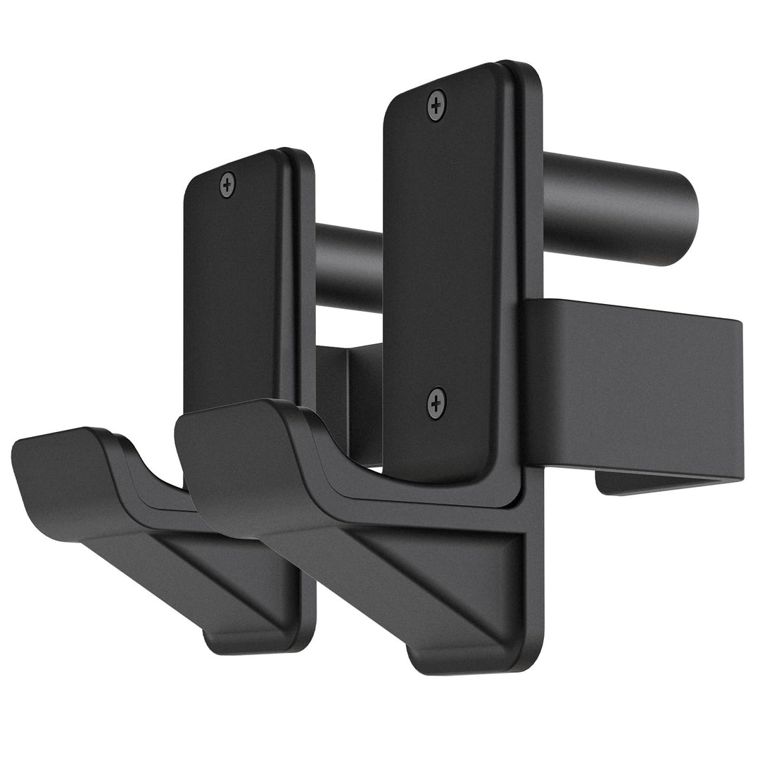 Kipika J-Haken für Power Rack – Unterseite verstärkte Stahlhaken mit Gummiauflage – 2 Stück B: 1 Hol