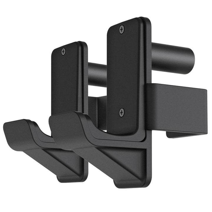 Kipika J-Haken für Power Rack – Unterseite verstärkte Stahlhaken mit Gummiauflage – 2 Stück B: 1 Hol