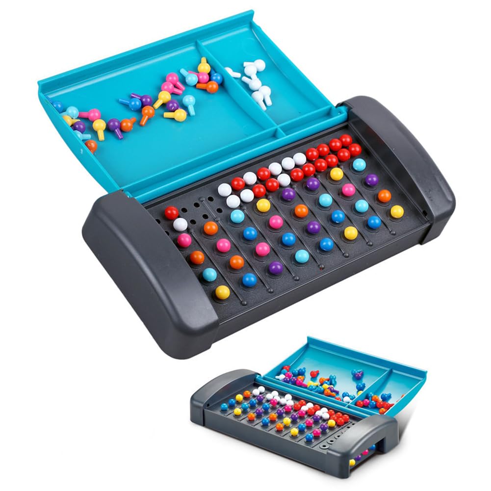 Code Cracking Brettspiel, Spannendes 2-Spieler Logikduell für Codegeber & Codeknacker, Strategisches