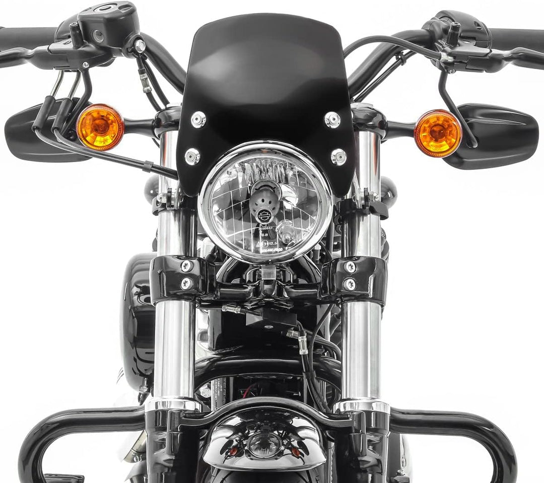 Windschild/Windschutzscheibe Craftride CW8 Kompatibel für Harley Davidson Sportster 04-20