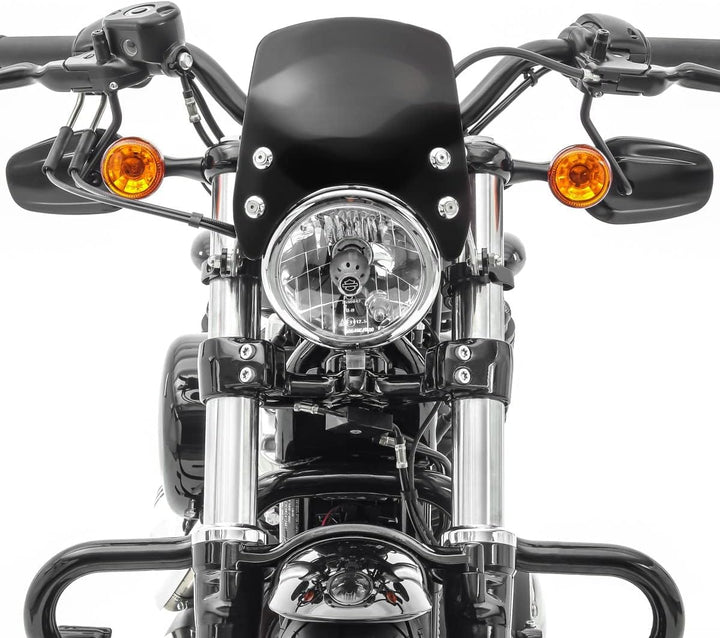 Windschild/Windschutzscheibe Craftride CW8 Kompatibel für Harley Davidson Sportster 04-20