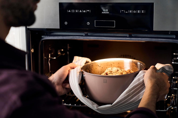 ZWILLING PURE Kochtopfset, 5-tlg, 18/10 Edelstahl, Keramik-Aussenbeschichtung, Stay-Cool-Griffe, Spü