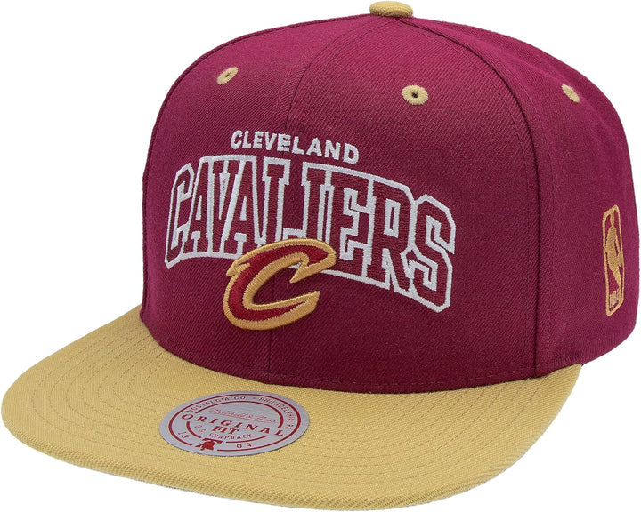 Mitchell & Ness Team Arch Basecap mit Snapback Verschluss - NBA/Hardwood Classics Einheitsgrösse Cle
