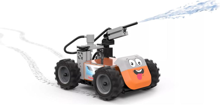 fischertechnik Junior Pro 576100 – Konstruktionsspielzeug für Kinder, Baukasten mit 7 Modellen inkl.