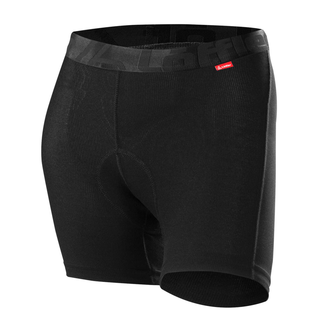 Löffler Damen Unterhose Radunterhose Transtex Light, Schwarz