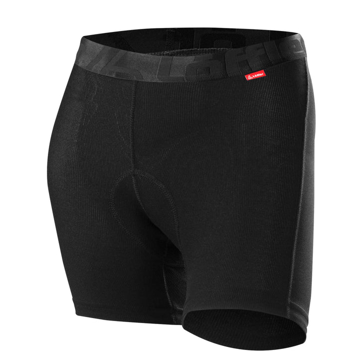 Löffler Damen Unterhose Radunterhose Transtex Light, Schwarz