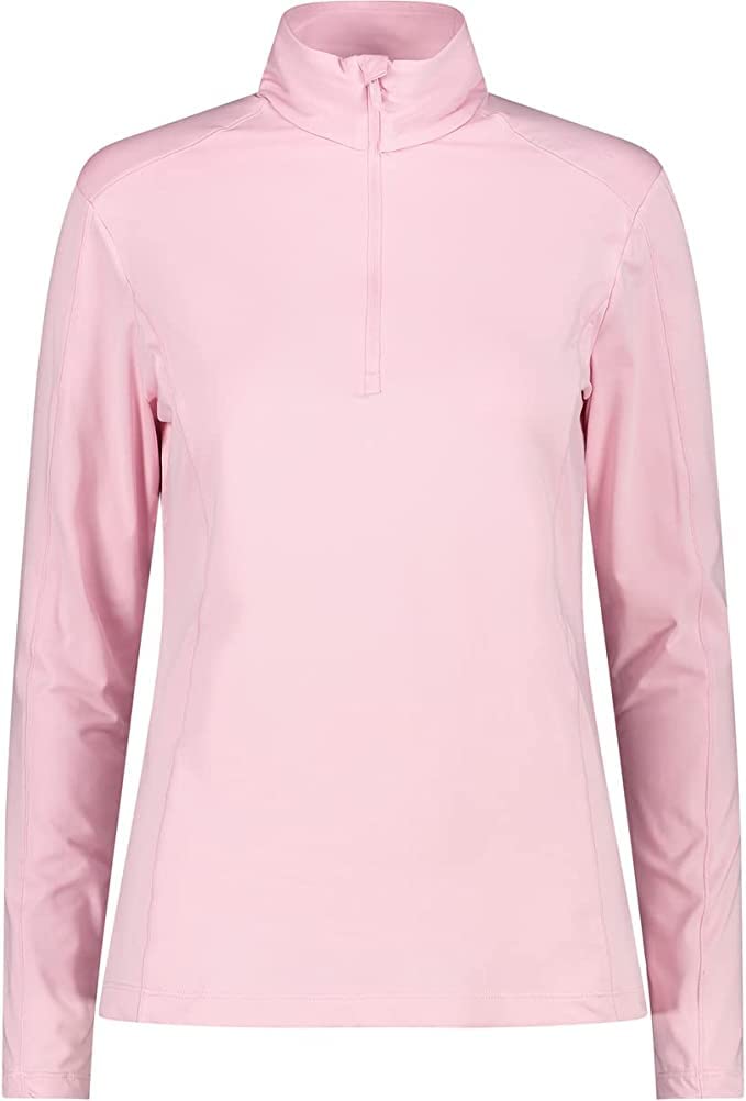CMP Damen Melange Softech Longsleeve L Rosa, L Rosa