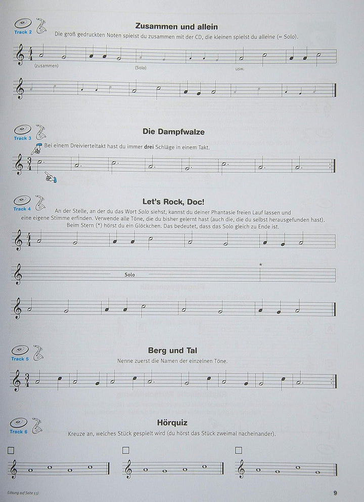 Hören, Lesen & Spielen - Schule für Altsaxophon Band 1 (mit Online-Audio) Bläserschule für Anfänger