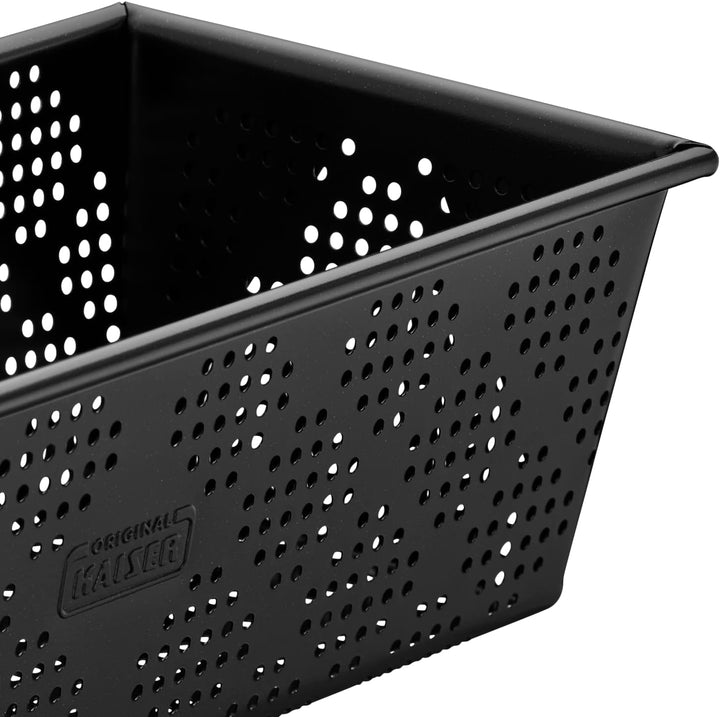 Original Kaiser Inspiration Brot Backform perforiert 25 x 11 cm, Backform für 750g Brote, Kastenform