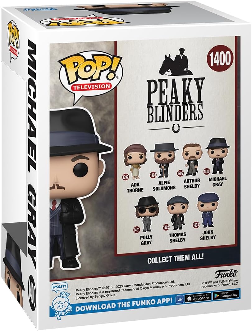 Funko Pop! TV: Peaky Blinders - Michael Shelby Gray - Vinyl-Sammelfigur - Geschenkidee - Offizielle