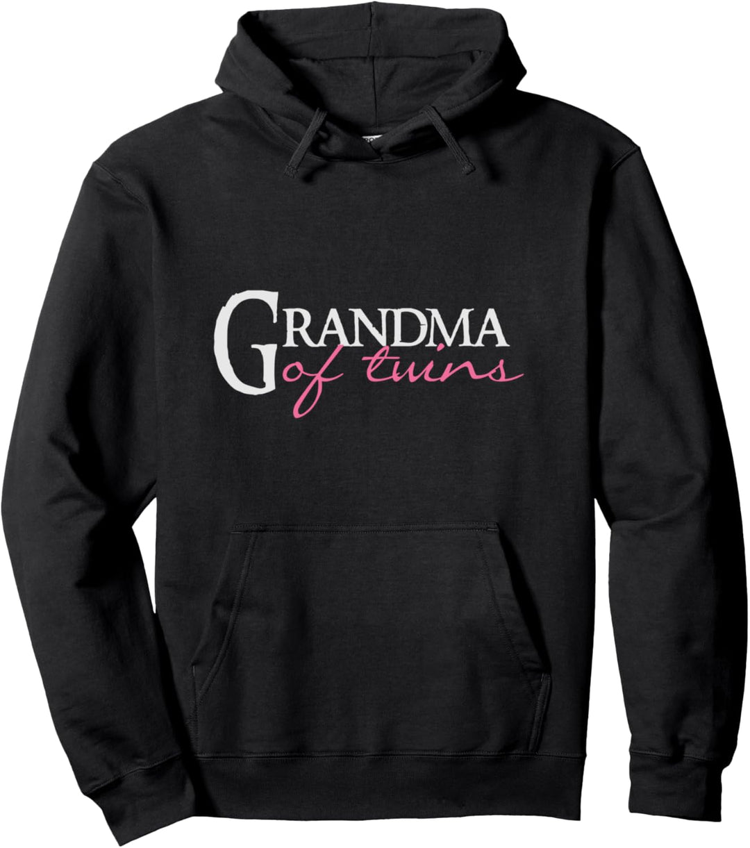 Grandma of Twins - Proud Twin Grandparent Pullover Hoodie