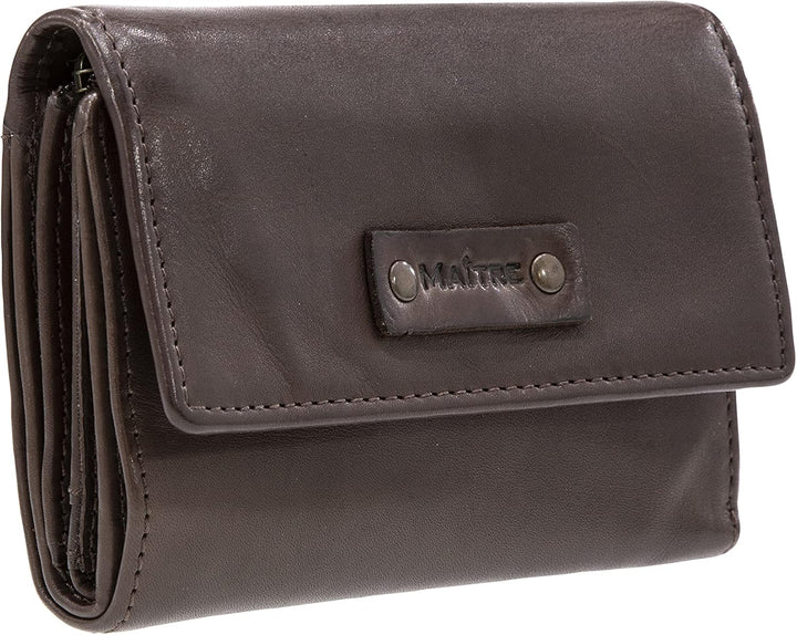 Maitre steinbach doris purse mh12f 14X10 Dunkelbraun, 14X10 Dunkelbraun