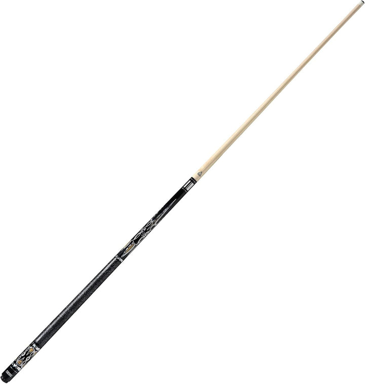 CUESOUL 58 Zoll Pool-Queue,21oz,13 mm Spitze, Billard-Queue mit Irish Wrap, verpackt in blau/brauner