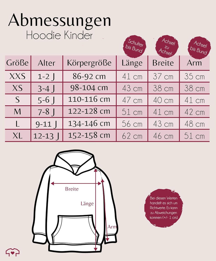 Shirtracer - Kinder Hoodie Jungen Mädchen - Pferde - Geschenk Pferd I Pferdemädchen Geschenke I Reit