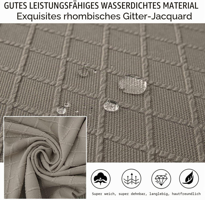 Shell Stuhlhussen, 4er Set Strech Hohen Zurück Stuhlhussen, Abnehmbarer Waschbarer Stühle Schutz, De