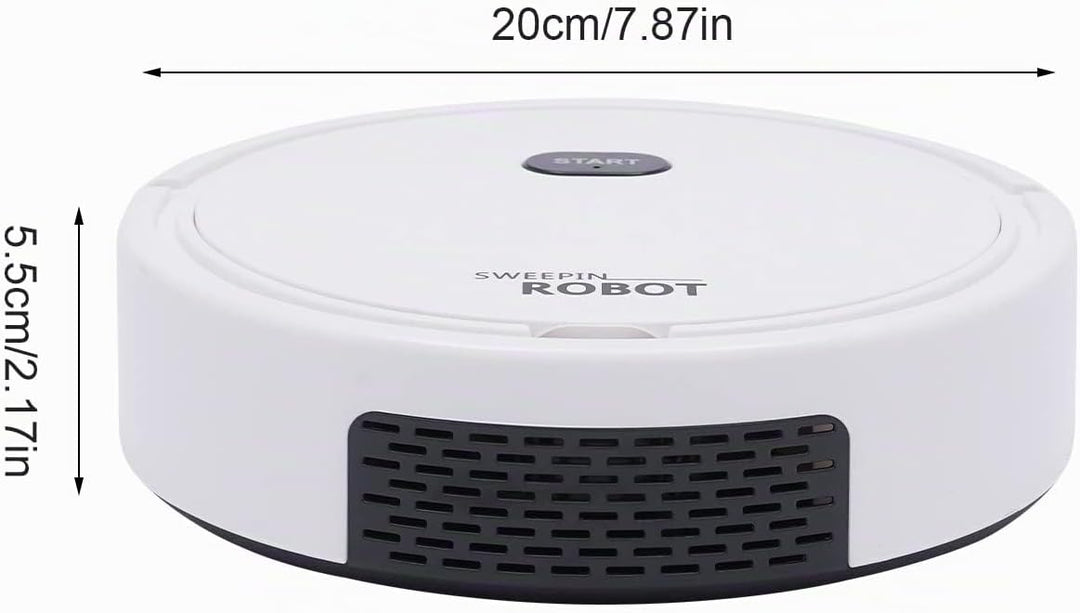Saugroboter Mit Wischfunktion Absaugstation,Staubsauger Roboter Kehrroboter 500pa,Ideal für Tierhaar