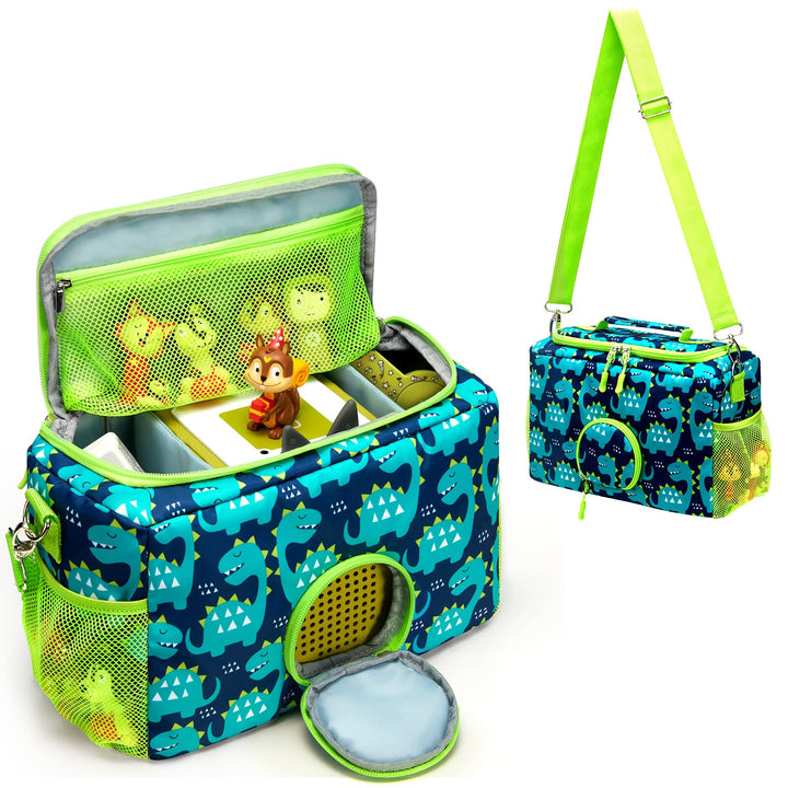 MaidMAX Toniebox Tasche Transporttasche für Toniebox Starter Set und Tonies Figuren, Kopfhörer, Lade