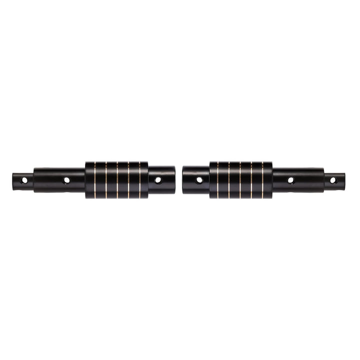 INJORA Hinter Achsrohr Schwarz Beschichtetes Messing Achsrohr für Axial SCX10 PRO Upgrade 1/10 RC Cr