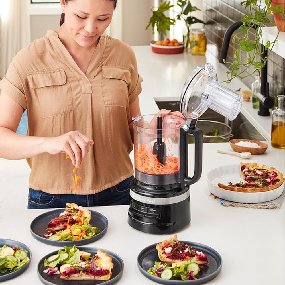 Kitchenaid 2,1 L Küchenmaschine 5KFP0921 Onyx Black Onyx Schwarz, Onyx Schwarz