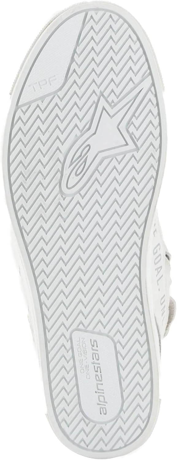Alpinestars Stella Stated Podium Damen Motorradschuhe Weiss Grau 38 EU, White Cool Gray 38 EU