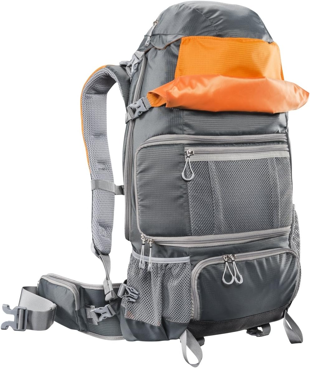 Mantona Kamerarucksack elementsPro 40 - Professioneller Outdoor-Kamerarucksack mit anpassbaren Innen