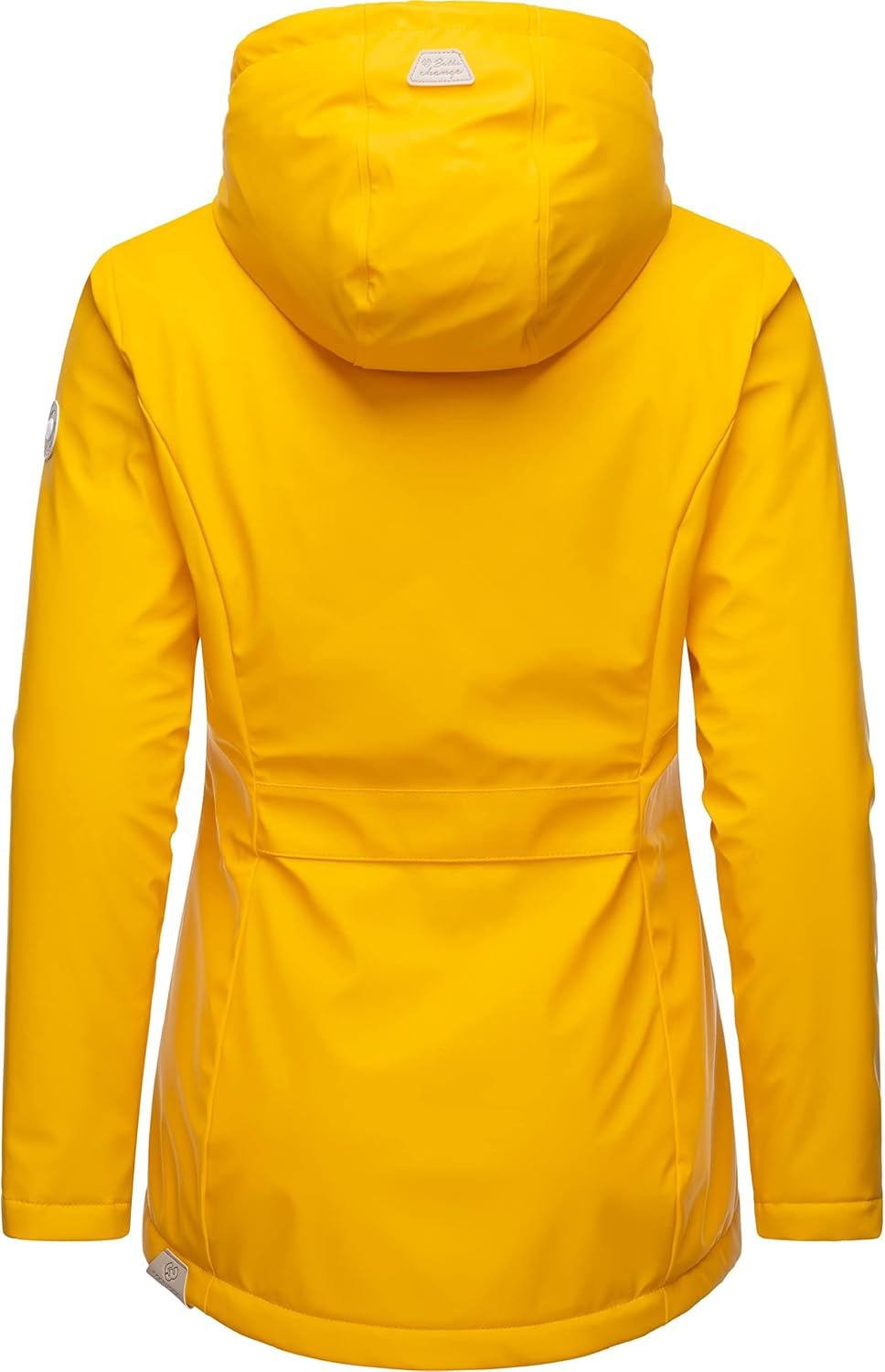 Ragwear Damen Winterjacke Kurze Regenjacke wasserdicht warm gefüttert mit Kapuze Marge XS-6XL XL Yel