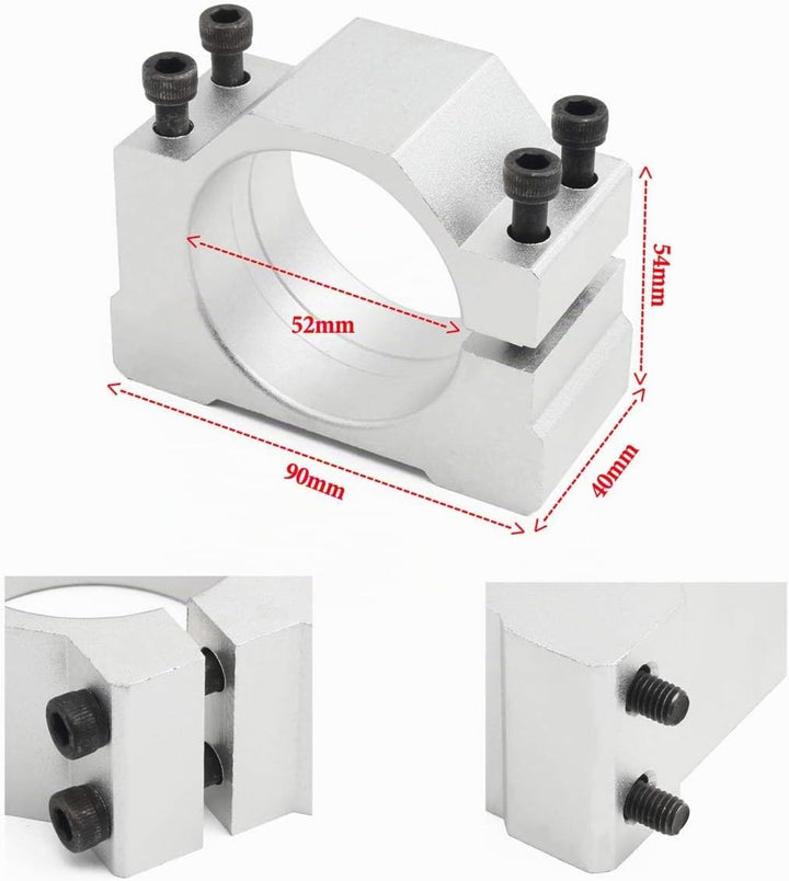 RATTMMOTOR 500W Luftkühlumg Spindelmotor Kit 0.5kW ER11 12000U/min Mini Spindelmotor und 220V PWM Dr