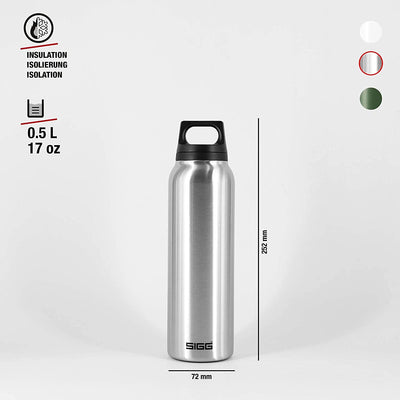 SIGG - Isolierte Trinkflasche - Thermosflasche Hot & Cold - Auslaufsicher - BPA-frei - 18/8-Edelstah