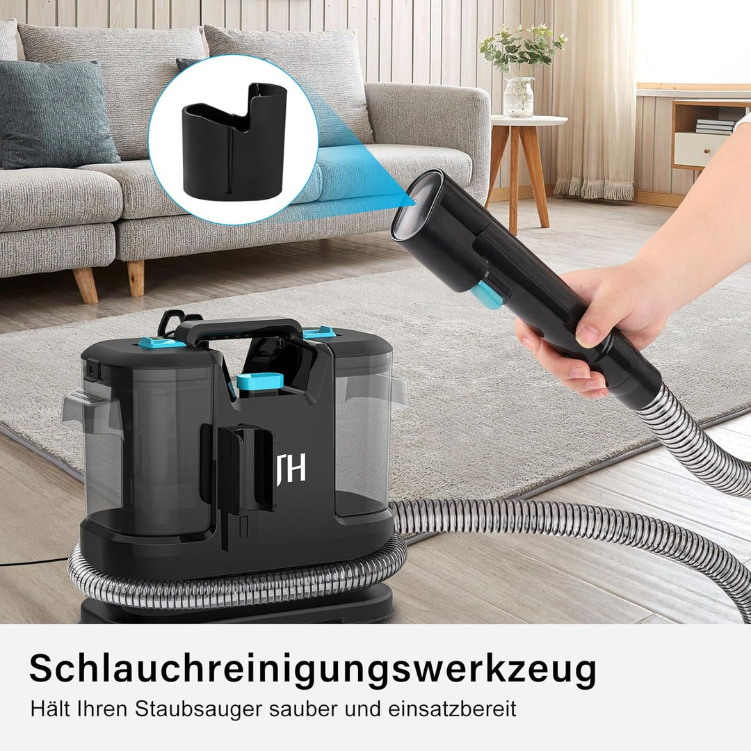 Waschsauger Teppichreiniger, Polsterreiniger Gerät und Nassauger – Kompakter Teppichreiniger und Tex